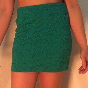 Mini pencil skirt